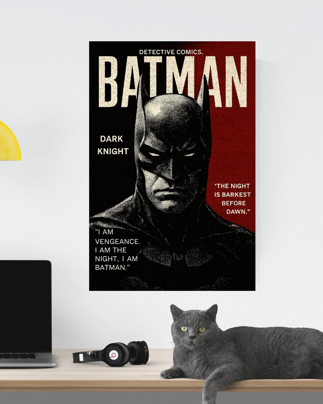 BATMAN “I Am the vengeance” poster