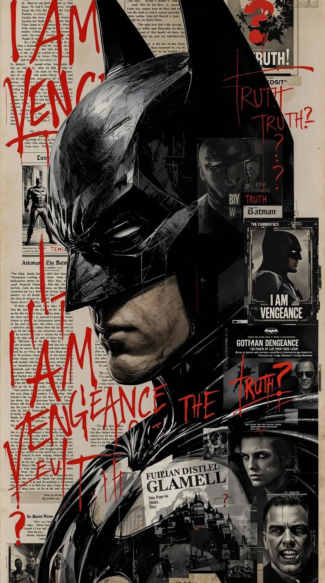 BATMAN “IAM VENGEANCE” poster