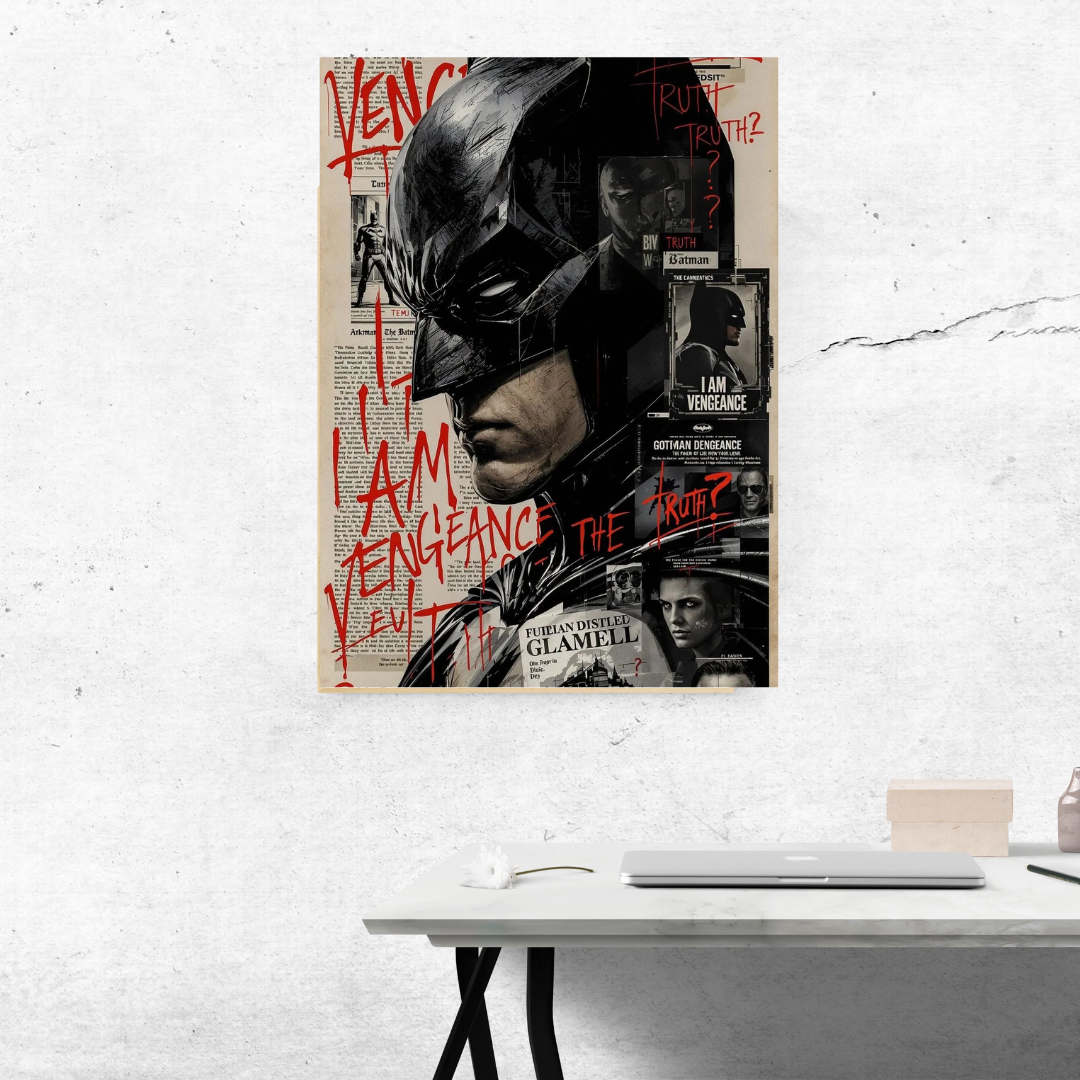BATMAN “IAM VENGEANCE” poster