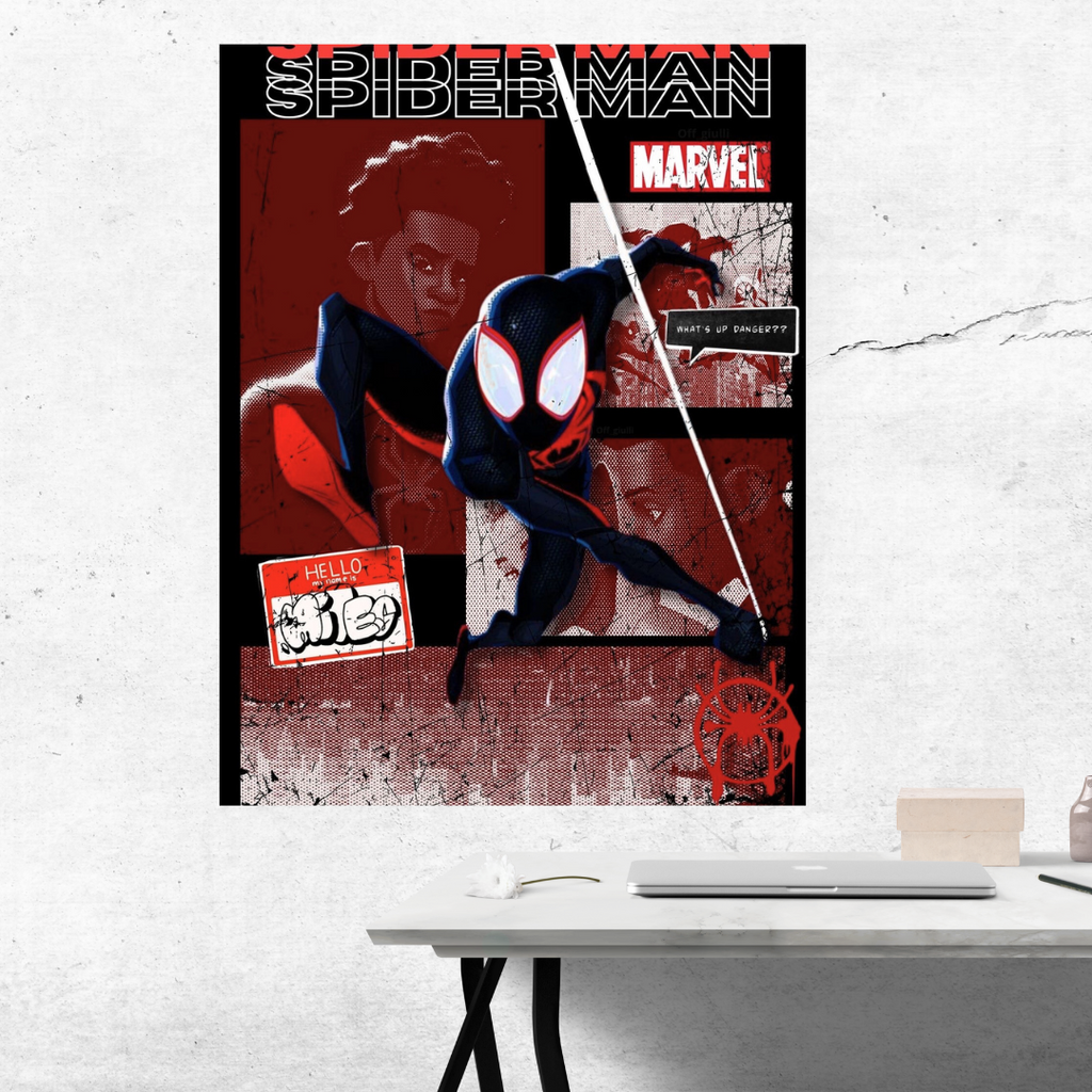 SPIDER-MAN “Into the spider verse” Movie poster