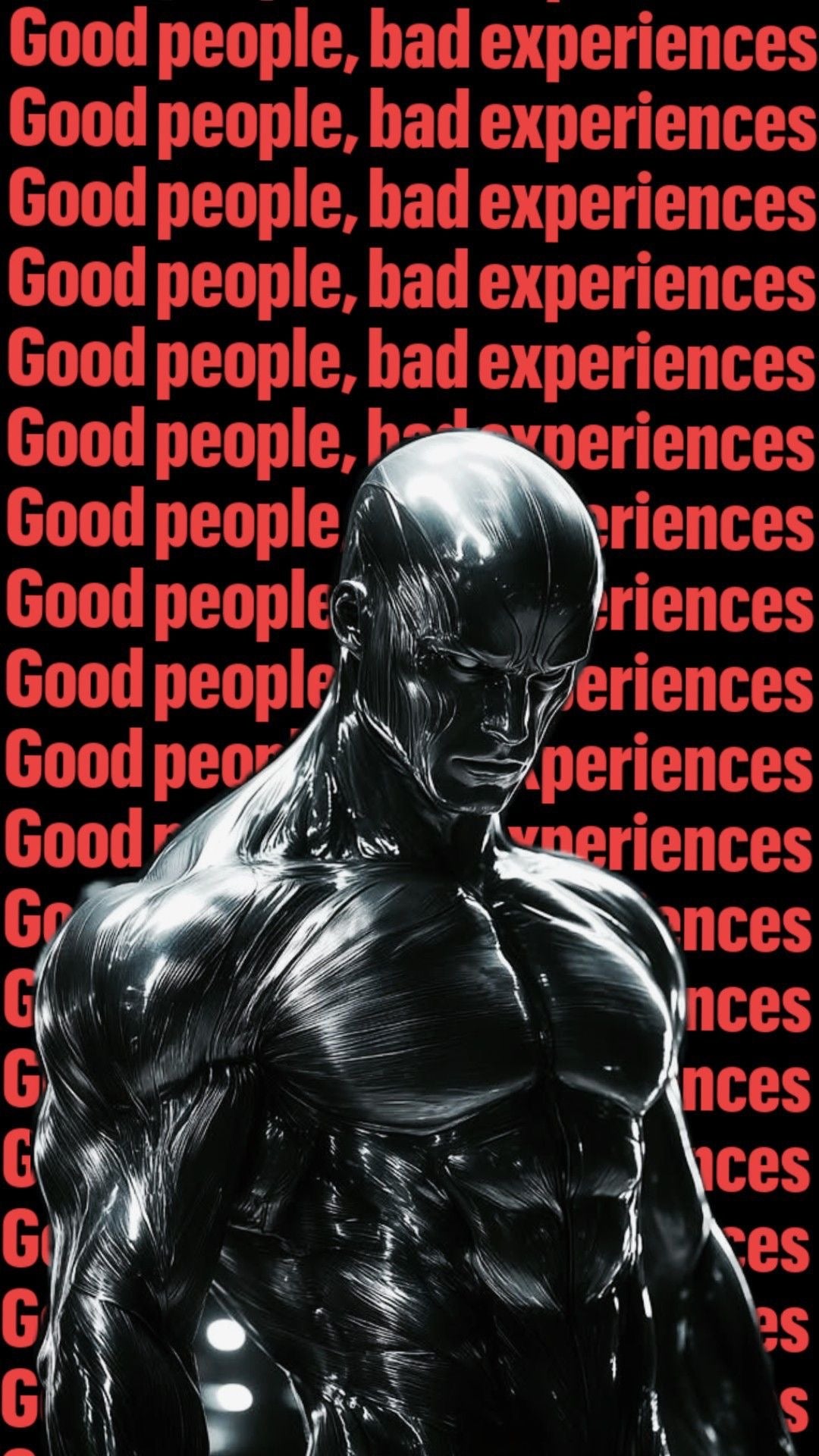 SIlVER SURFER “Good people,Bad experiences” Motivational poster