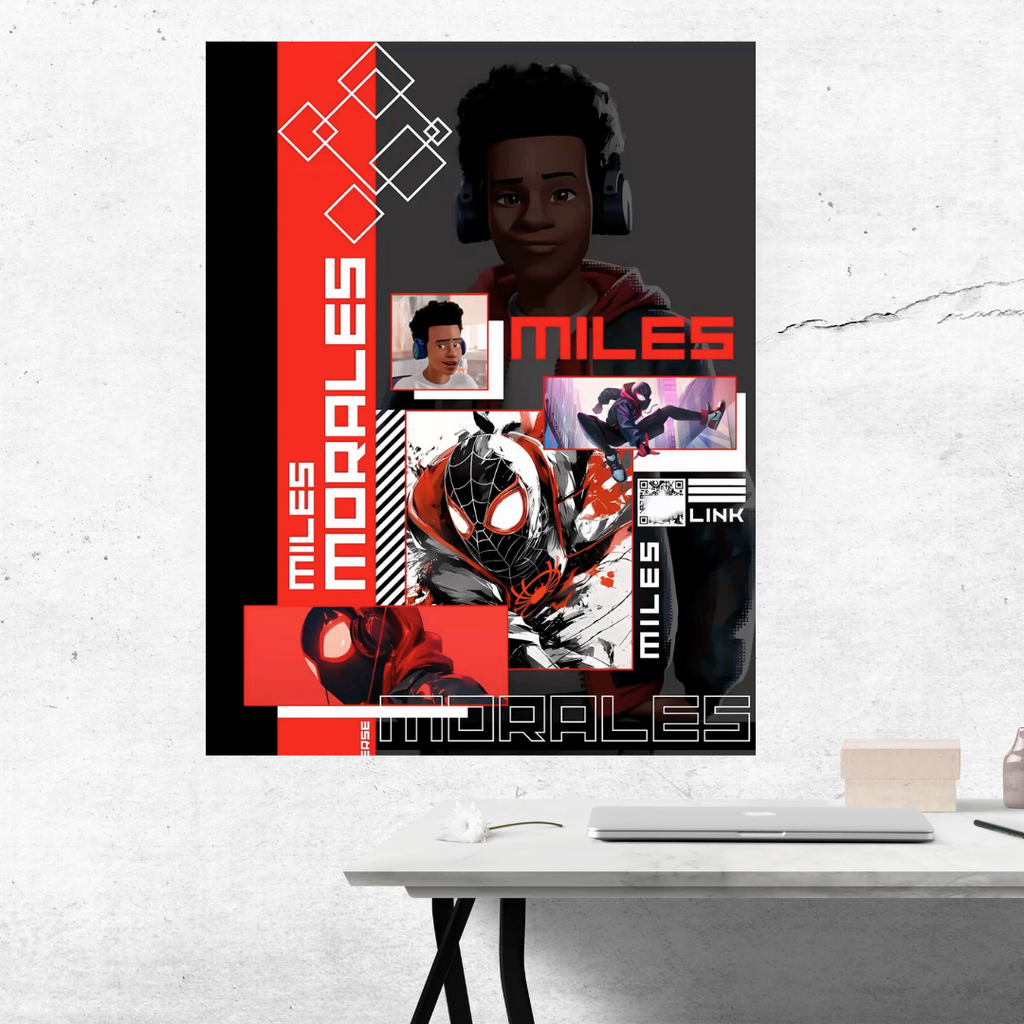 Spider-Man “Miles Morales” Movie poster