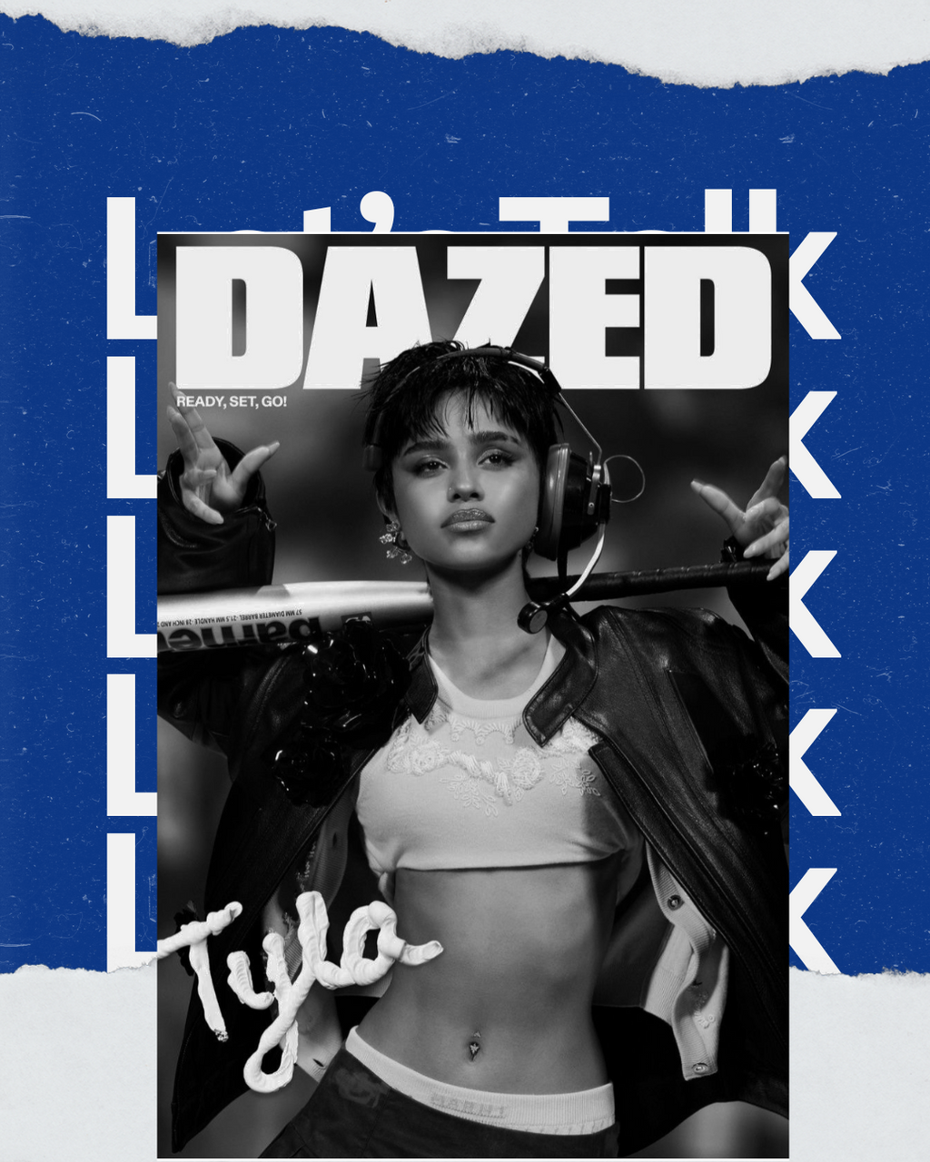 TYLA “Dazed” Magazine poster