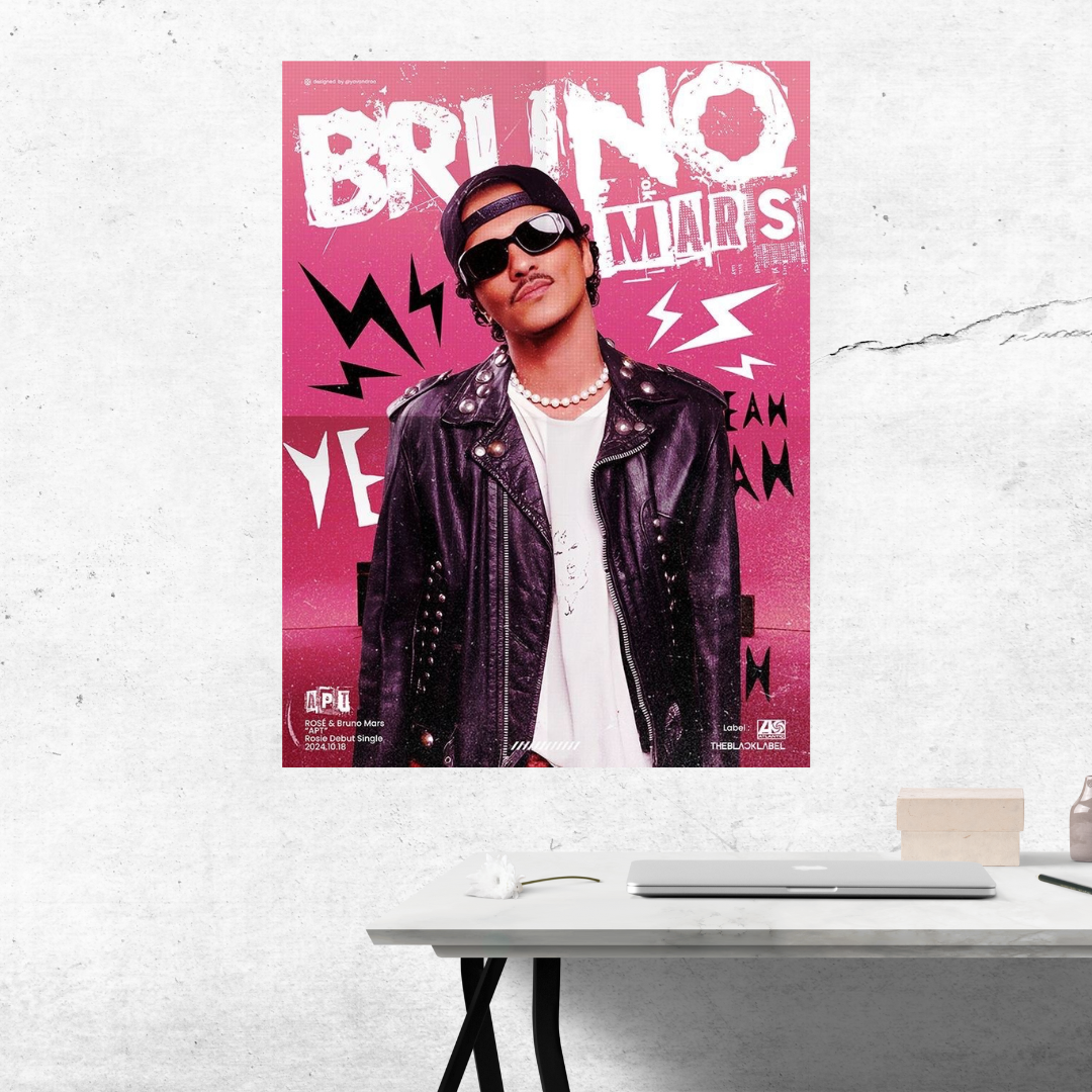 BRUNO MARS  “APT Album” poster