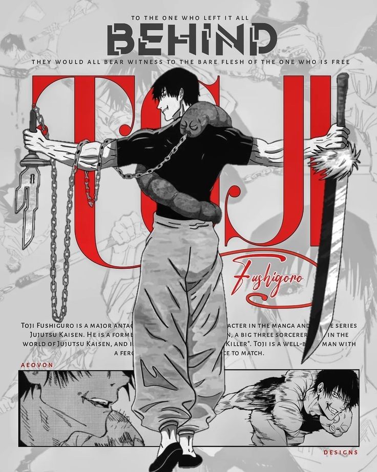 JJK-TOJI POSTER
