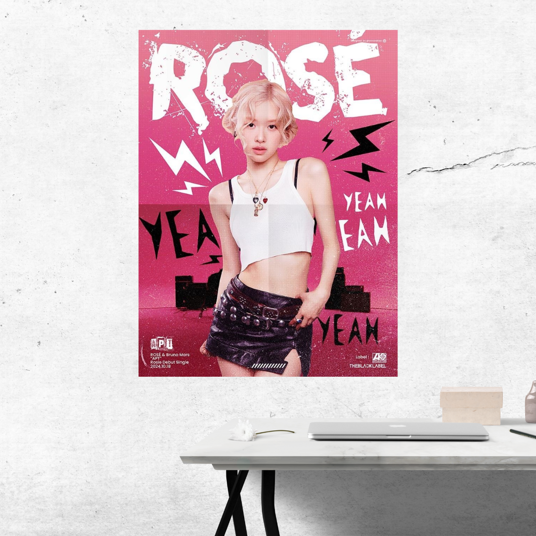 ROSE “APT Album” poster