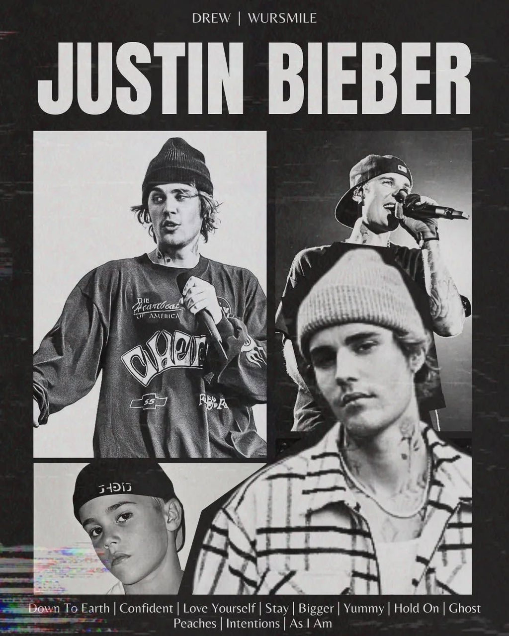 JUSTIN BIEBER poster