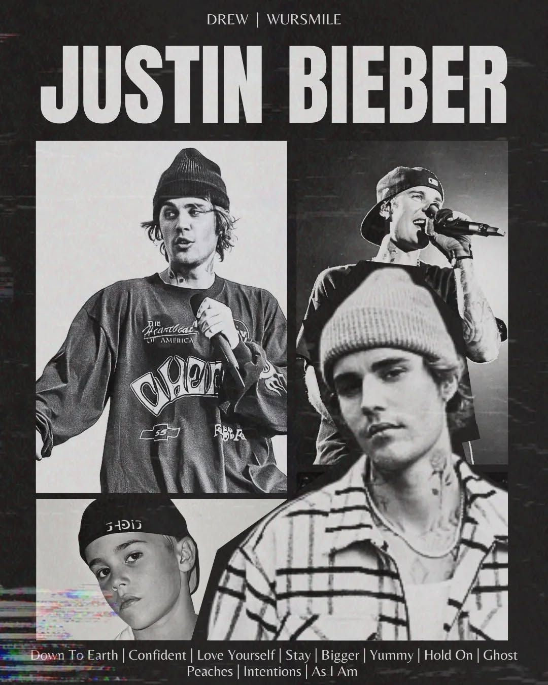 JUSTIN BIEBER poster