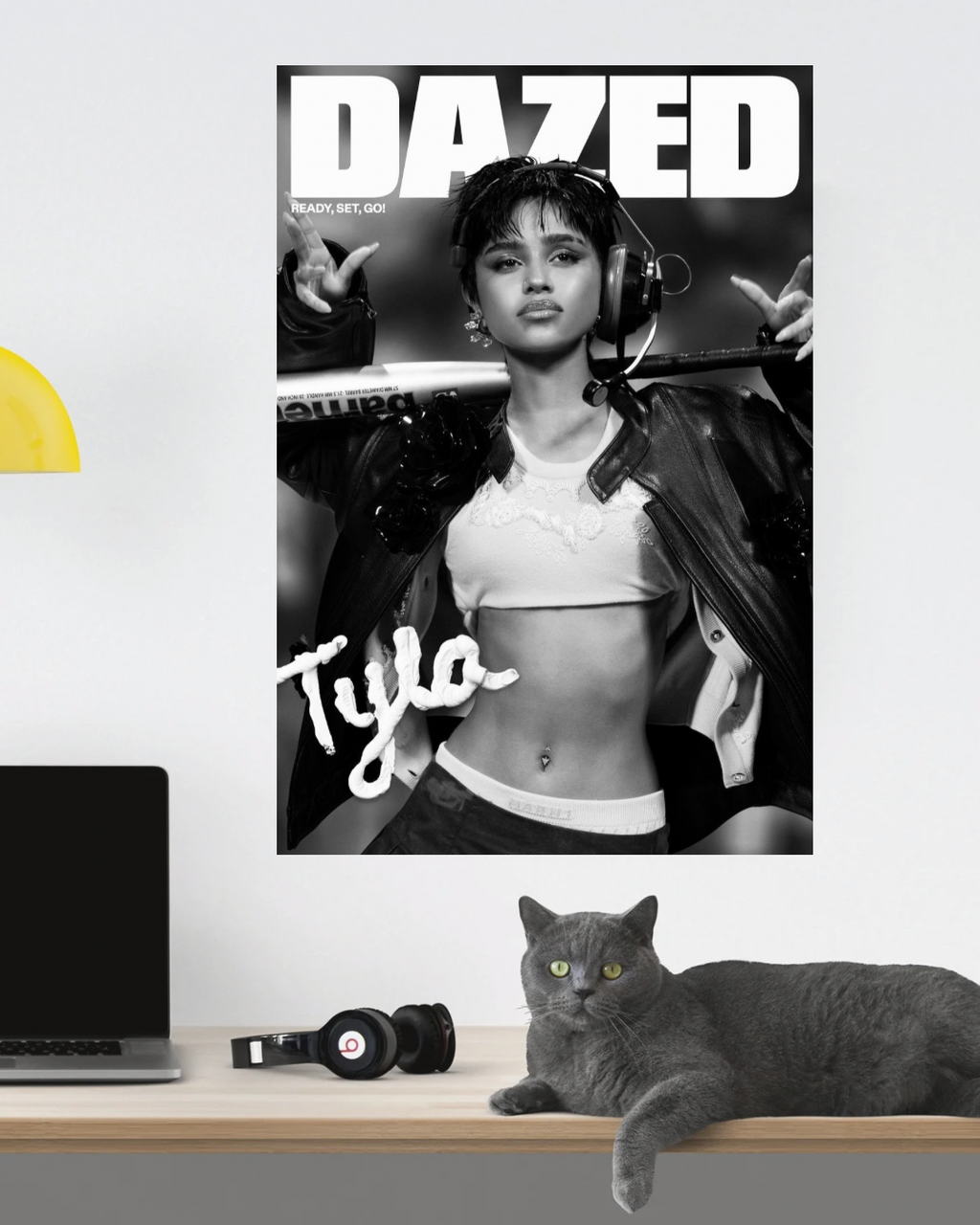 TYLA “Dazed” Magazine poster