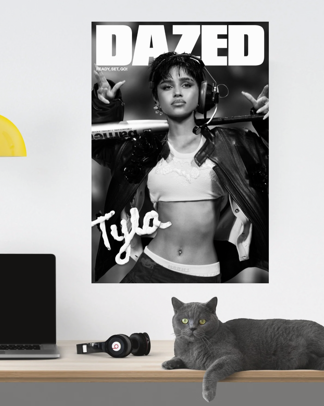 TYLA “Dazed” Magazine poster