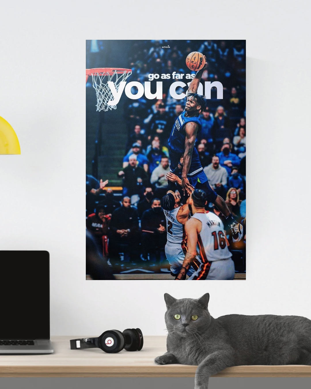 “GO AS FAR AS YOU CAN” Motivational poster