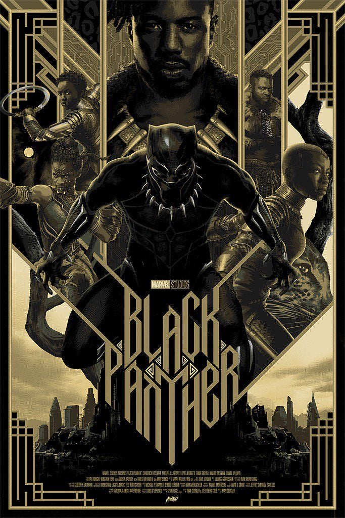 Black Panther “Movie” poster