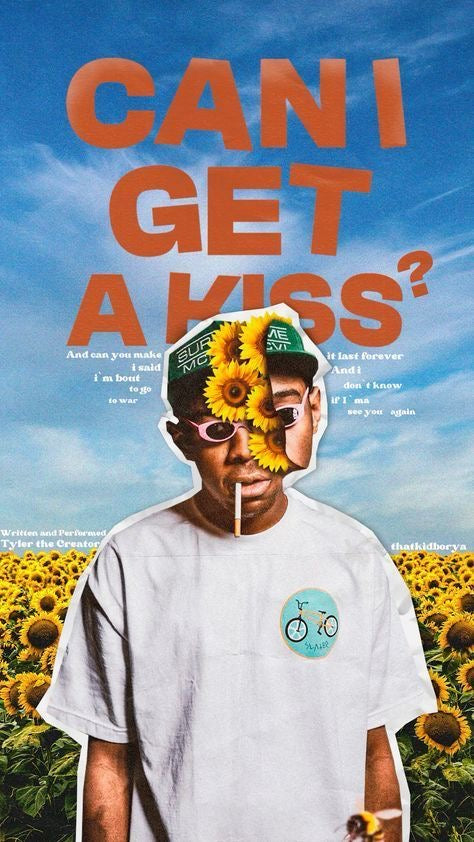 Taylor the creator “Can I get a kiss?” Poster