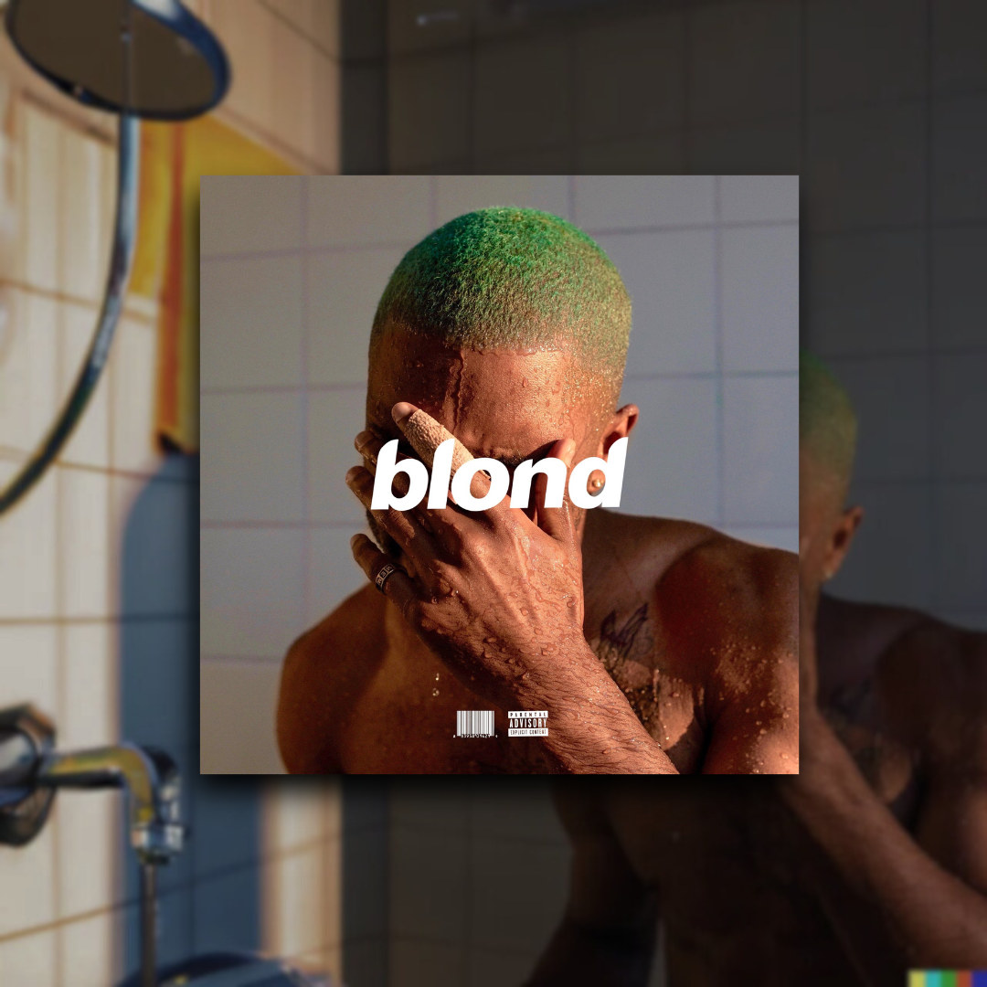 Blonde-Frank ocean Album cover poster